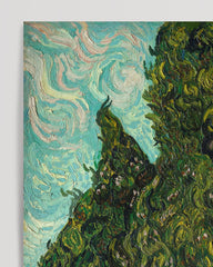 After Hover: Vincent van Gogh - Zypressen