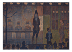 Georges Seurat - Zirkus-Sideshow (Parade de cirque)