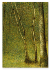 Georges Seurat - Der Wald bei Pontaubert