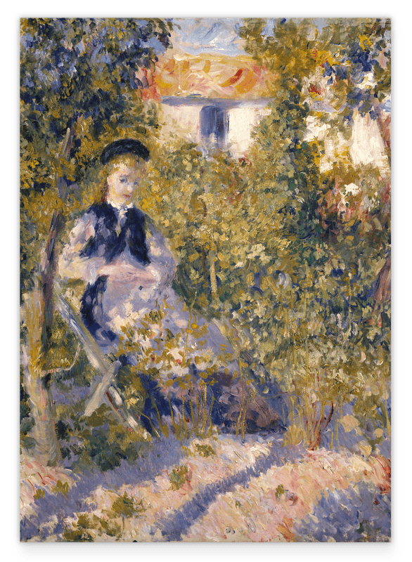 Auguste Renoir - Nini im Garten (Nini Lopez)