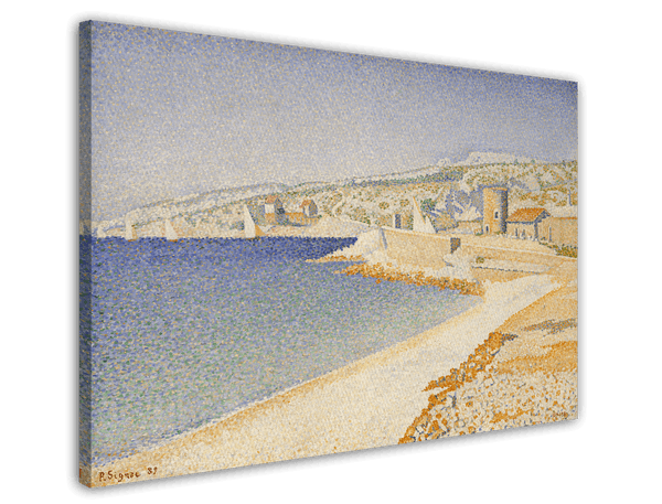 Paul Signac - Der Steg bei Cassis, Opus 198
