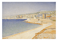 Paul Signac - Der Steg bei Cassis, Opus 198