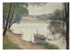 Georges Seurat - Graues Wetter, Grande Jatte