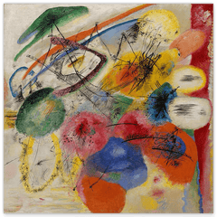 Vasily Kandinsky - Schwarze Linien