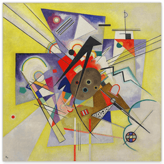 Vasily Kandinsky - Gelbe Begleitung