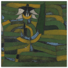 Paul Klee - Weiße Blüte im Garten