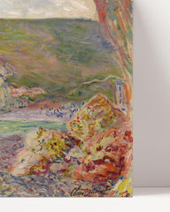 After Hover: Claude Monet - Klippen von kleinen Platten
