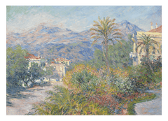 Claude Monet - Römerstraße nach Bordighera