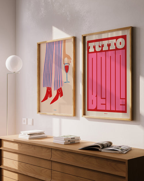 Poster-Sets-bestellen-Dekoora-pink