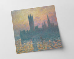 Claude Monet - The Houses of Parliament, Sonnenaufgang (1903)