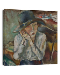 Jules Pascin - Frau mit Hut