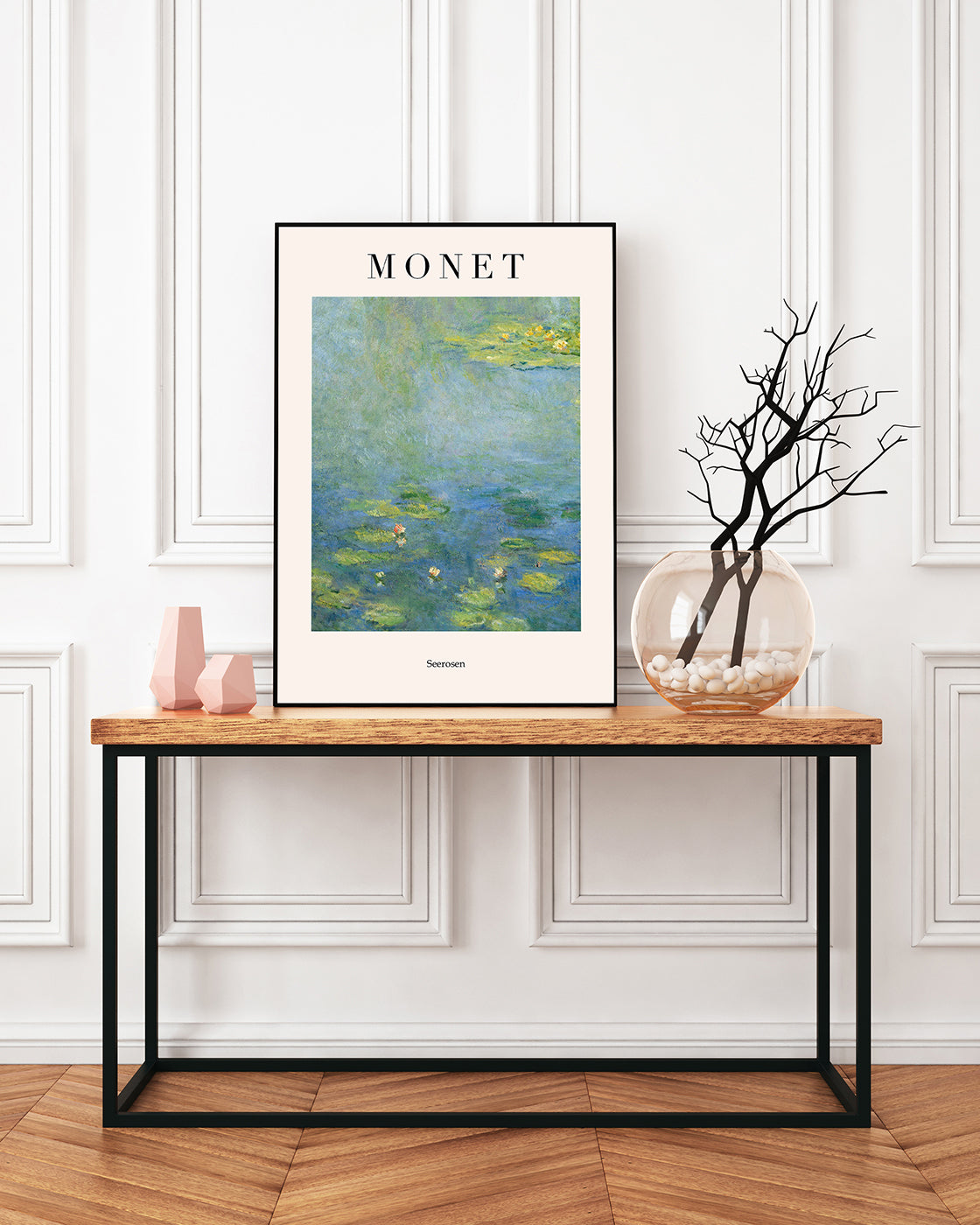 Käuferin faltbar, Monet, Seerosen - Museum-webshop