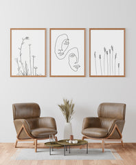 After Hover: Poster-Set "Minimalistische Zeichnungen"
