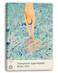 Schwimmer bei den Olympischen Jugendspielen Berlin 1972