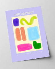 Abstrakte bunte Formen - L'art abstrait