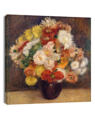 Auguste Renoir - Blumenstrauß aus Chrysanthemen